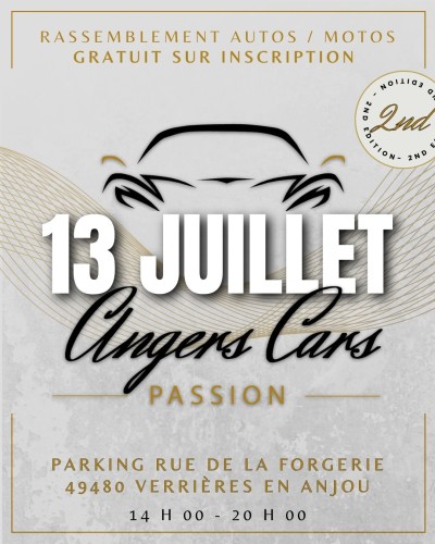 Rassemblement voitures et motos Angers Cars Passion