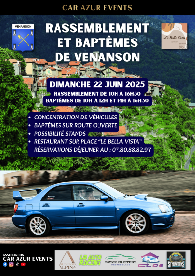 Rassemblement et baptêmes de Venanson