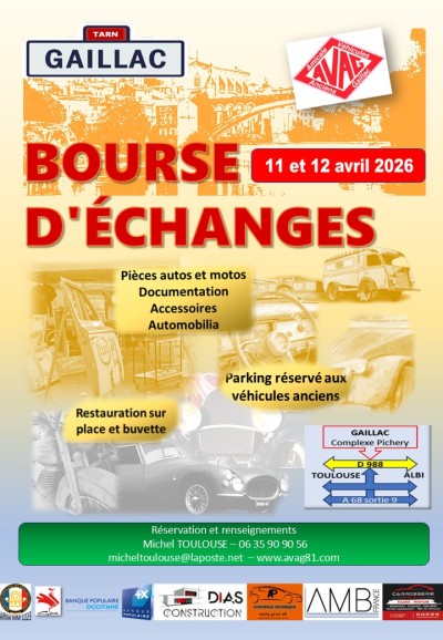 Bourse d'échanges auto-moto