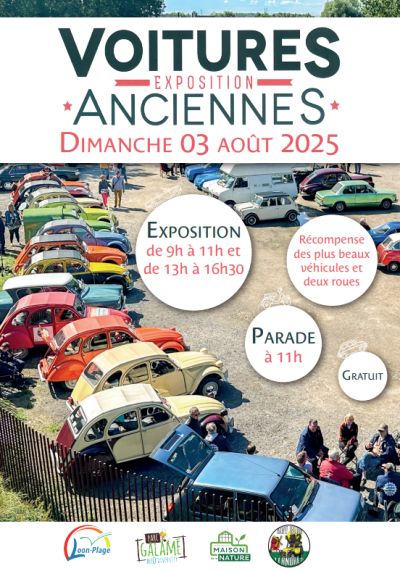 Expo voitures anciennes au parc Galamé