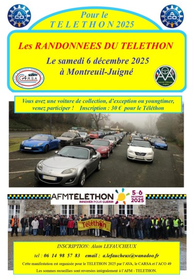 Les Randonnées du Téléthon