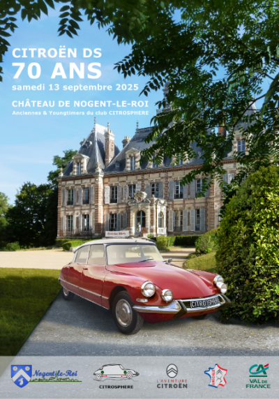 journée rencontre 70 ANS Citroen DS