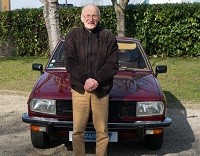 Michel est fidèle depuis 40 ans à sa Renault 20 TX achetée neuve en 1983