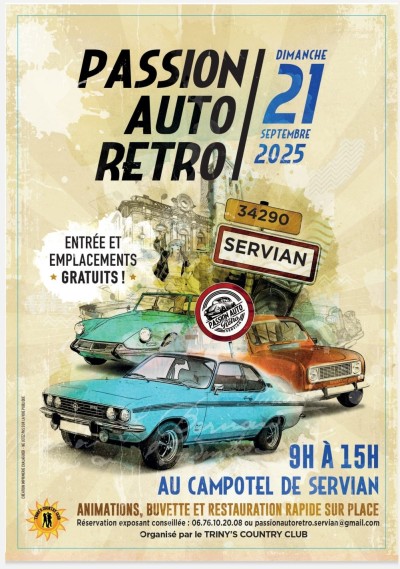 Passion Auto Rétro Servian