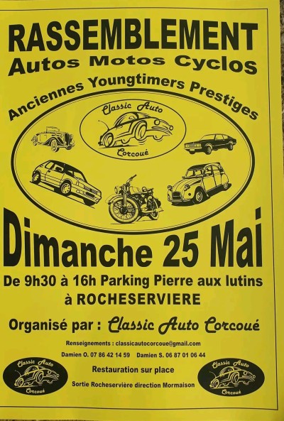 Rassemblement autos motos cyclos