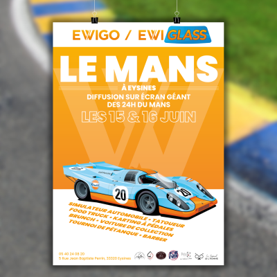 Vivez les 24 Heures du Mans avec Ewigo Bordeaux Eysines !