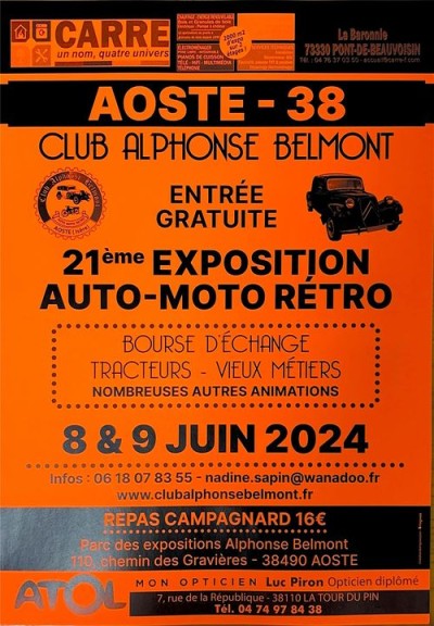 21e Exposition auto-Moto de Collection