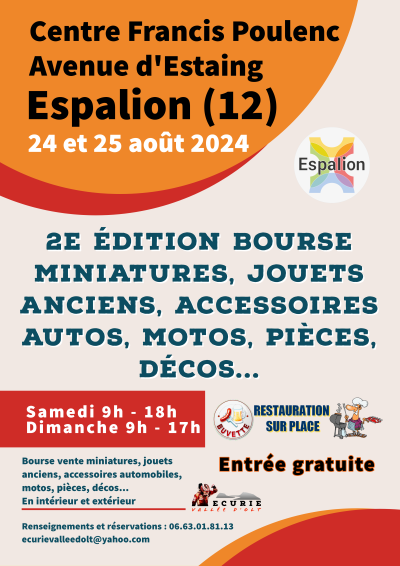 2e Bourse Miniatures - Jouets anciens - Accessoires pièces