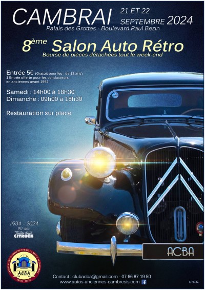 8e Salon Auto Rétro de Cambrai