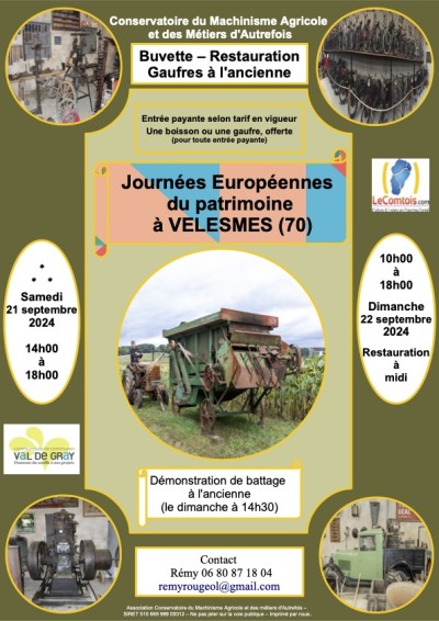 Journées Européennes du Patrimoine 2024