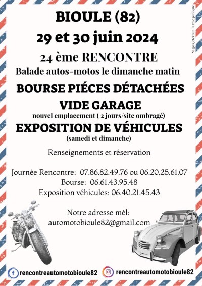 Rencontre Auto-Moto Bioule