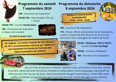 Aniche fête les anciennes et les belles mécaniques