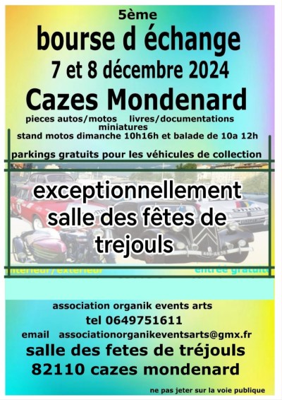 6e Bourse d'échanges de pièces auto moto ancienne