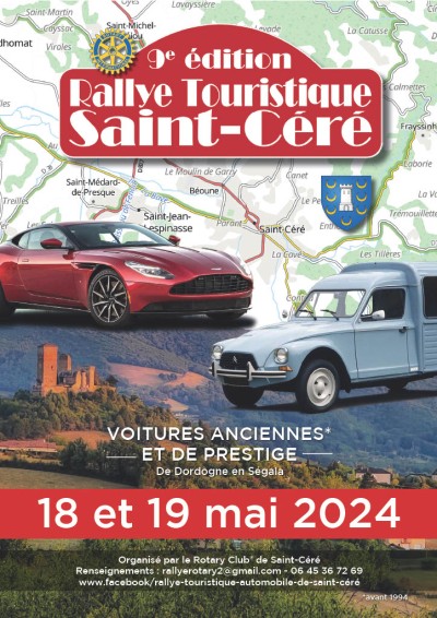 9e Rallye Touristique Automobile de Saint-Ceré