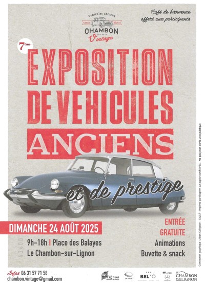 7 ème exposition de véhicules anciens et de prestige