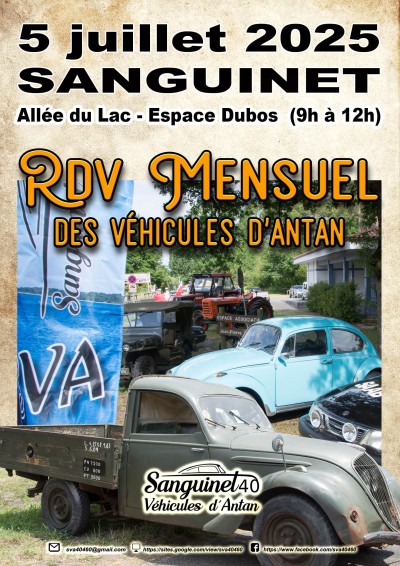 Rdv mensuel des Véhicules d'Antan