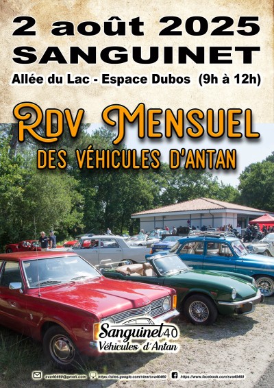 Rdv mensuel des véhicules d'Antan