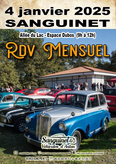 Le Rdv mensuel des véhicules d'Antan