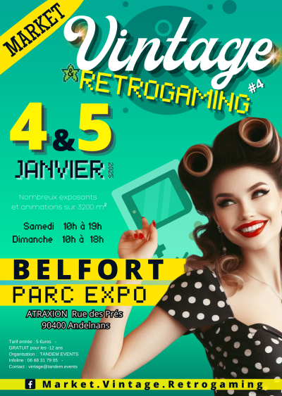 Market Vintage et Retrogaming