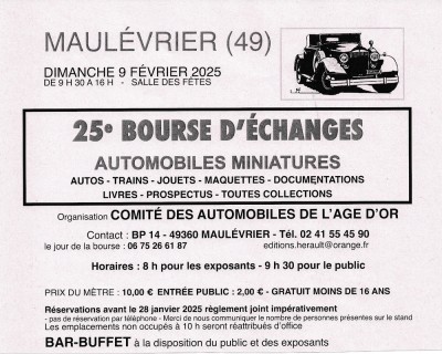 25e Bourse d'échanges