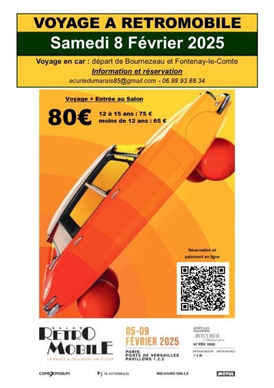 Voyage à Retromobile 2025