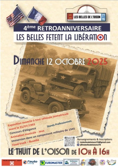 Les Belles fêtent La Libération - 4e Retroanniversaire