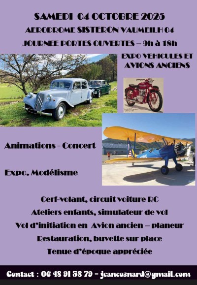 Expo voitures et avions anciens