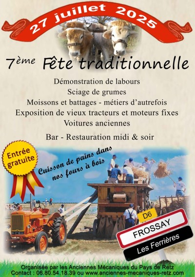 Fête traditionnelle dans le Pays de Retz