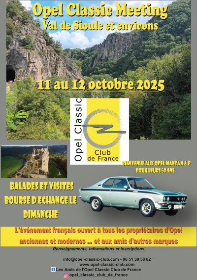 Opel Classic Meeting 2025