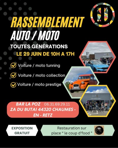 Rassemblement véhicules toutes générations