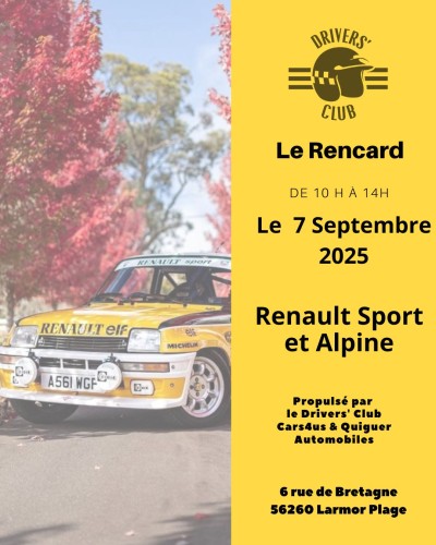 Rencard Renault Sport & Alpine