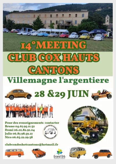 14e Meeting Club Cox des Hauts Cantons