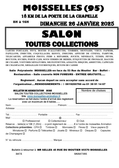 Salon Toutes collection