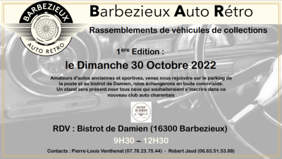 Rassemblement d'autos anciennes et sportives