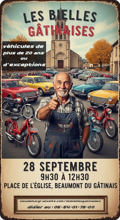Rassemblement de véhicules de collection