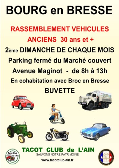 Rassemblement véhicules anciens