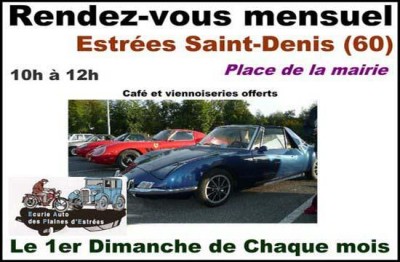 Rendez-vous mensuel à Estrées-Saint-Denis