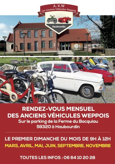 Rassemblement mensuel des Anciens Véhicules Weppois