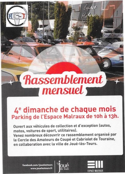 Rassemblement mensuel auto-moto