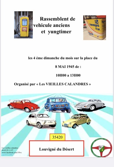 Rassemblement mensuel des Vieilles Calandres