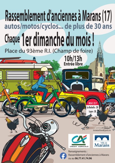 Rassemblement d'Anciennes
