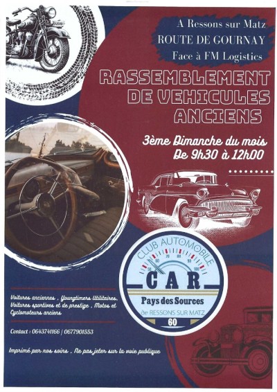 Rassemblement de Véhicules Anciens