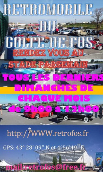 Rassemblement autos/motos à Fos-sur-mer