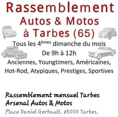 Rassemblement Autos Motos à Tarbes