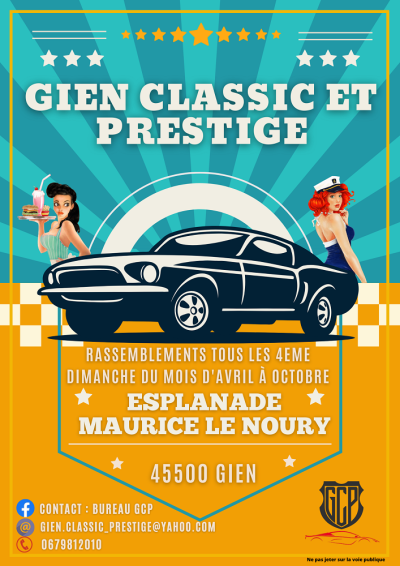 Rassemblement Mensuel Gien Classic & Prestige