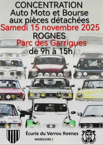 Concentration Auto Moto et Bourse aux pièces