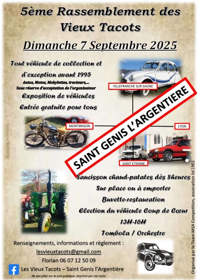 5e Rassemblement des Vieux Tacots