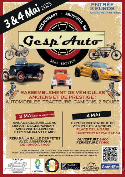 Rassemblement autos/motos anciennes et bourse aux pièces
