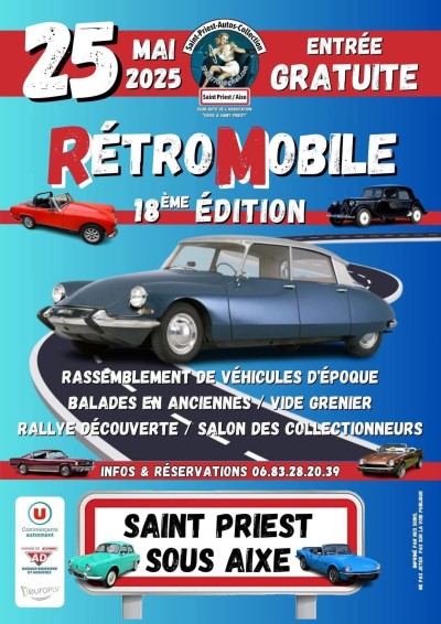 18e Rétromobile et vide grenier