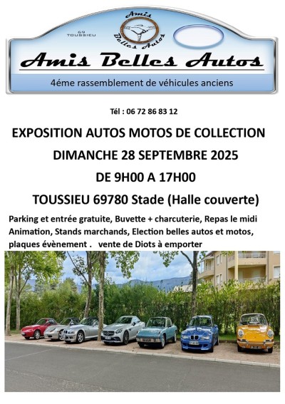 4e Rassemblement véhicules anciens et de prestige et motos